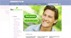 Desktop Screenshot of bio-esthetique.com